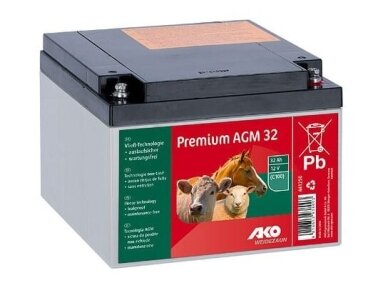 Akumuliatoriai Gilaus Ciklo AGM 12V 32Ah