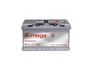 Akumuliatorius A-Mega PREMIUM 78 Ah 760A 12 V
