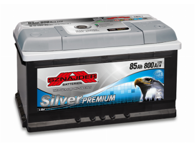Akumuliatorius Sznajder Silver PREMIUM 85Ah 750A 12V EN