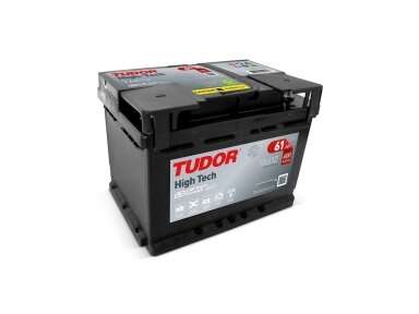 Akumuliatorius Tudor High Tech Ta612 12V 61Ah 600A