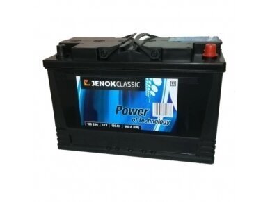 Akumuliatorius Jenox CLASSIC 120Ah, 950A, 12V 1