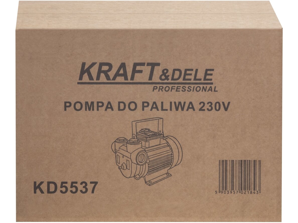 Dyzelinio kuro siurblys 230 V 550 W 60 l/min KRAFT&DELE KD5537 5 Dyzelinio kuro siurblys 230 V 550 W 60 l/min KRAFT&DELE KD5537 5