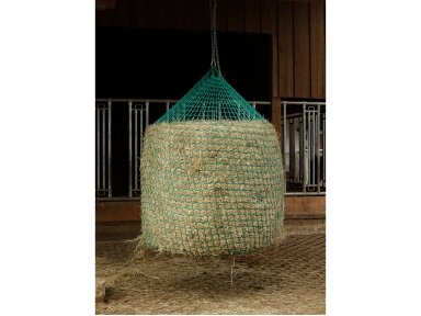 Pakabinamas tinklas šieno rulonams  180 × 150 cm, akutė 4,5 cm