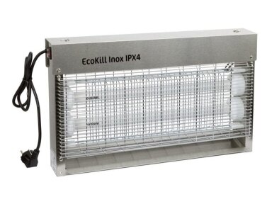 Lempa insekticidinė EcoKill Inox IPx4 (2 x 15 W) Lempa insekticidinė EcoKill Inox IPx4 (2 x 15 W)