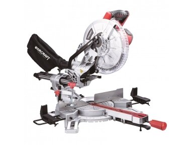 Skersinio pjovimo staklės 255mm 2000W  WORCRAFT